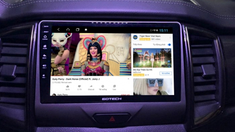 Màn hình DVD Android liền camera 360 Ford Everest 2016 - nay | Gotech GT360
